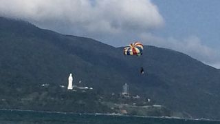 守られているような景色です