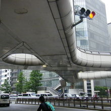 昭和通り銀座歩道橋 (ときめき橋) 