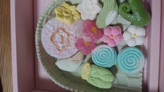 お干菓子はいまいちでした。