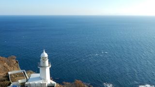 展望台からは地球が丸くみえます