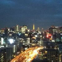 クラブラウンジから見える東京タワー