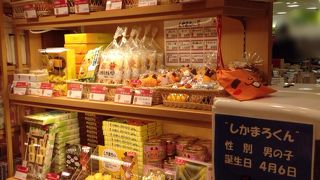 お土産屋さんも充実