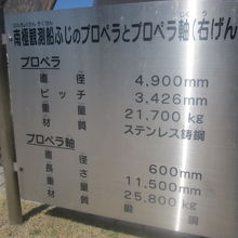 プロペラ・プロペラ軸の解説はこちらで。