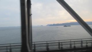 サンライズ瀬戸で渡りました。