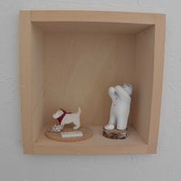 かわいいグッズも飾ってありますよ