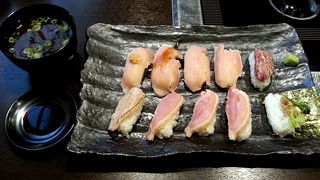 豚肉の肉寿司メニューはなくなりました