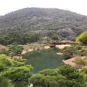 栗林公園の借景