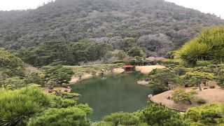 栗林公園の借景