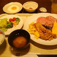 朝食の和食ビュッフェの一例です