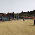 小学生も楽しめる公園。