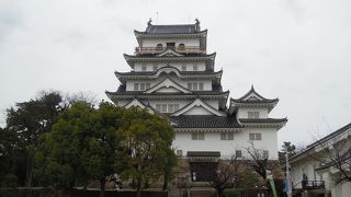 こじんまりとしたお城