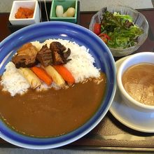カレーのランチセット