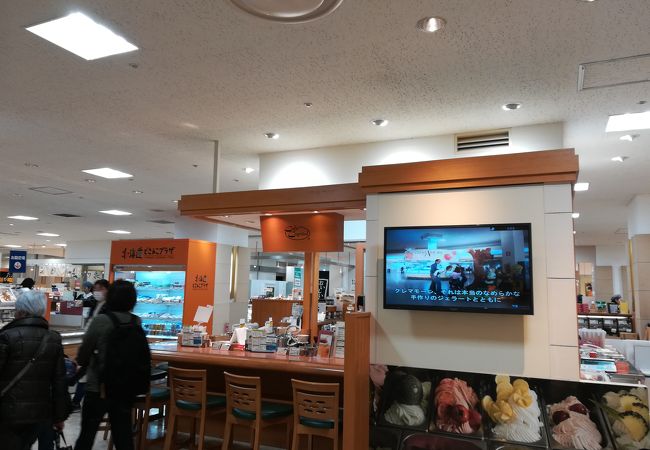 ソフトクリームも美味しいです