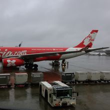 飛行機が良く見えます。