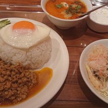 ガパオライスセット