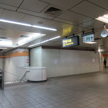 環状線の乗り換え口