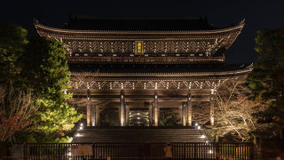 ライトアップの時期に