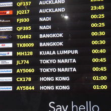 JALの利用です。