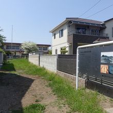 この部分に駐車できます