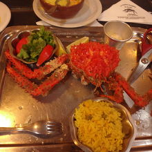 茹でタラバガニ