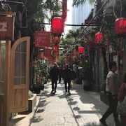 上海の古き街の風景が残る