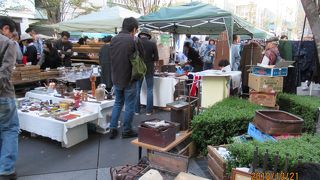 骨董市もやっていました