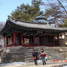 昌徳宮の暎花堂