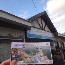 入場券とゲート