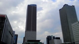 岐阜市街地を望める無料展望ビル