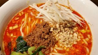 今となっては珍しくない担々麺