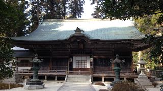 最澄の遺骸が安置されています