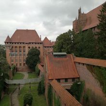 複雑な構造の城