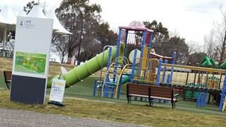 タワーがある公園