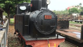 蒸気機関車が保存