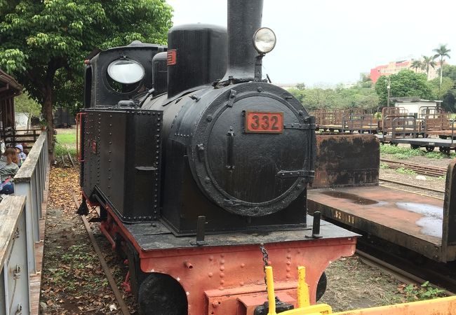 蒸気機関車が保存