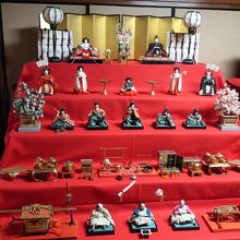 町中でひなまつり