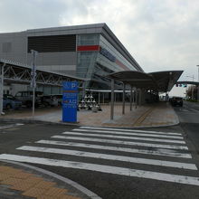 九州佐賀国際空港に到着しました。初めて来た空港です。