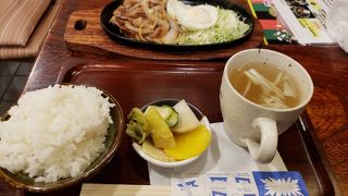 食事もできました