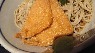 落ち着く横浜駅西口地下街の蕎麦屋