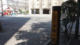 今回は新富町側からアクセスしました