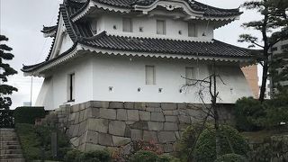 高松城の奥の方に