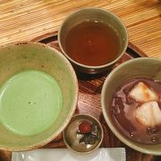 お土産とお茶屋もいい！