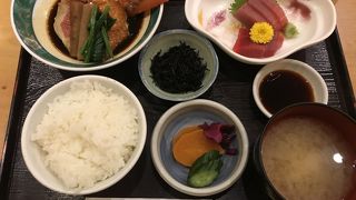 お魚をふんだんに使用したランチ