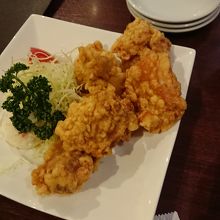 鶏の唐揚げ、美味しかったです。