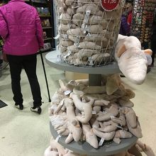 売店にホライモリのぬいぐるみがあるのでお土産にいかがでしょう