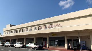 こじんまりとした空港