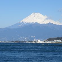 内浦漁港あたりから