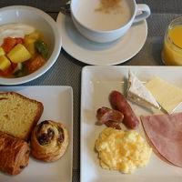 朝食ビュッフェ