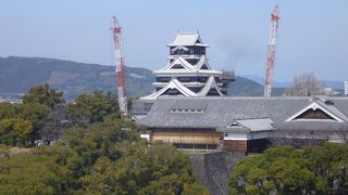 熊本城のビュースポットです