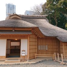 鷹の御茶屋です。11代徳川将軍の頃の造りのようです。